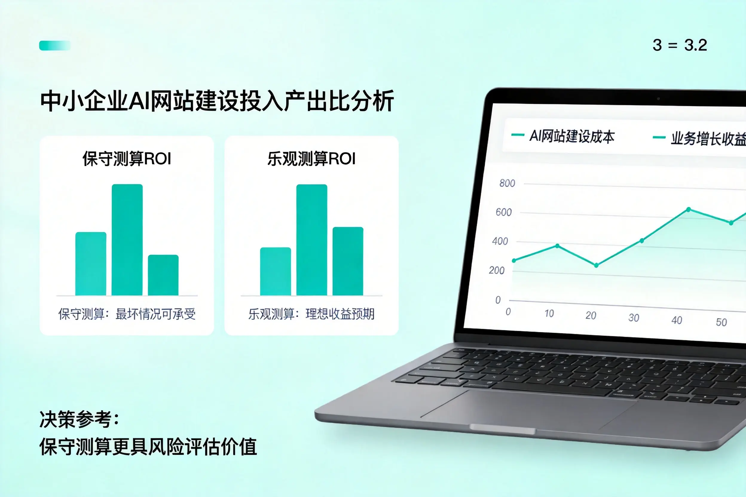 大理中小企业AI网站建设投入产出比怎么算？先看这份分析